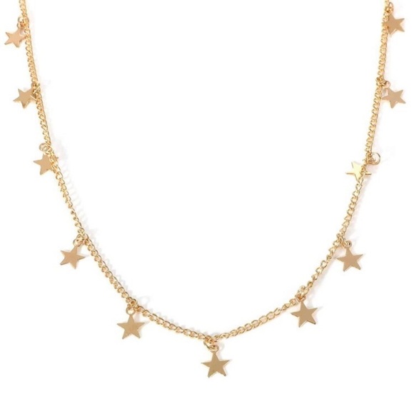 Gold Star Necklace - Picture 3 of 7
